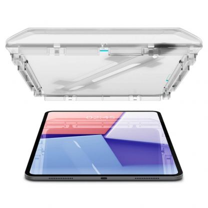 Spigen Tempered Glass GLAS.tR EZ Fit - висококачествено стъклено защитно покритие за дисплея на iPad Pro 13 (2024) (прозрачно) 5