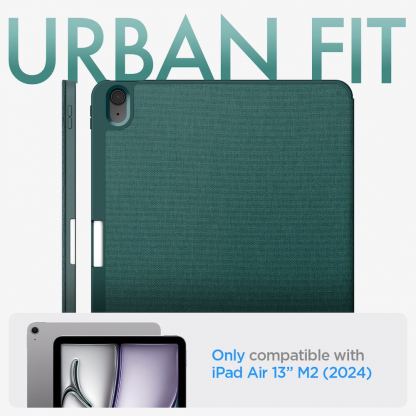 Spigen Urban Fit Case - термополиуретанов (TPU) кейс и поставка за iPad Pro 13 (2024) (зелен) 18