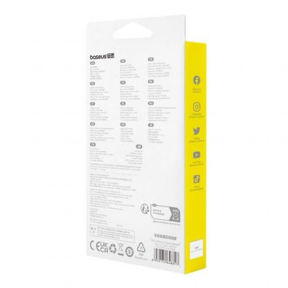 Baseus Flash USB4 USB-C to USB-C Fast Charging Cable 240W - здрав USB4 кабел с въжена оплетка за устройства с USB-C порт (100 см) (черен) 6