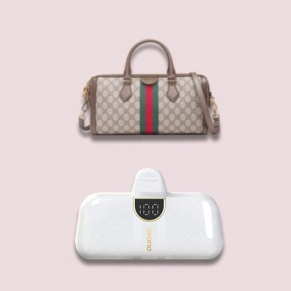 Dudao K20SC Mini Power Bank 5000 mAh USB-C - външна батерия с USB-C конектор (бял) 4