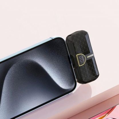 Dudao K20SC Mini Power Bank 5000 mAh USB-C - външна батерия с USB-C конектор (черен) 3