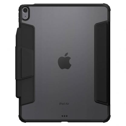 Spigen Air Skin Pro Hybrid Case - полиуретанов калъф с отделящ се кейс и поставка за iPad Air 13 (2024) (черен-прозрачен) 3