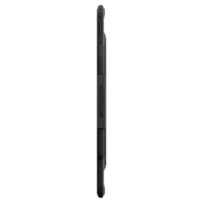 Spigen Air Skin Pro Hybrid Case - полиуретанов калъф с отделящ се кейс и поставка за iPad Air 13 (2024) (черен-прозрачен) 4