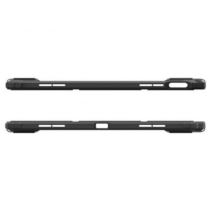 Spigen Air Skin Pro Hybrid Case - полиуретанов калъф с отделящ се кейс и поставка за iPad Air 13 (2024) (черен-прозрачен) 5