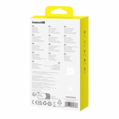 Baseus Flash USB4 USB-C to USB-C Fast Charging Cable 240W - здрав USB4 кабел с въжена оплетка за устройства с USB-C порт (100 см) (бял) 2