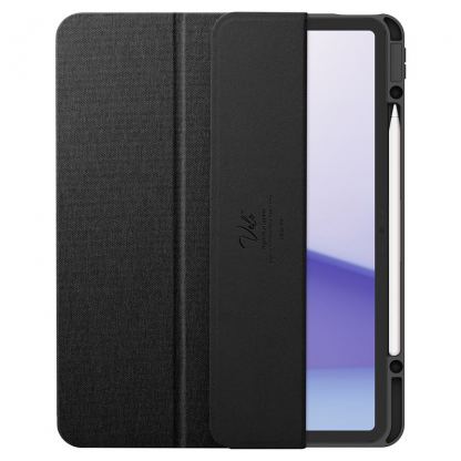 Spigen Urban Fit Case - текстилен кейс и поставка за iPad Air 13 (2024) (черен) 2