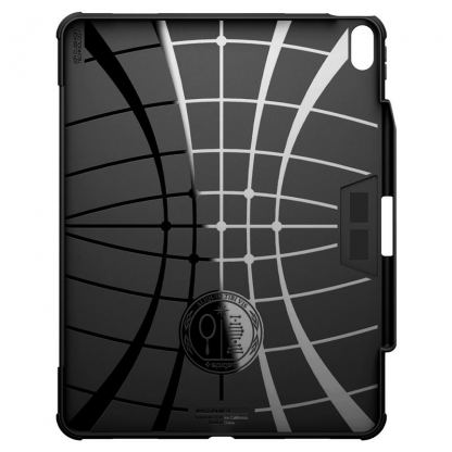 Spigen Rugged Armor Pro Case - хибриден удароустойчив кейс с поставка за iPad Air 13 (2024) (черен) 4