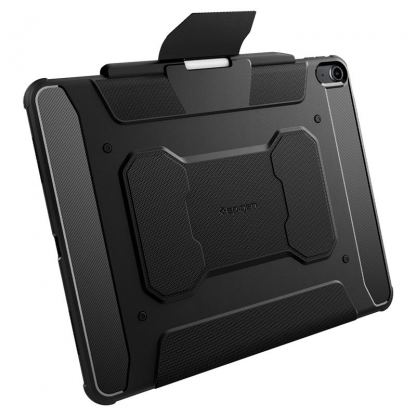Spigen Rugged Armor Pro Case - хибриден удароустойчив кейс с поставка за iPad Air 13 (2024) (черен) 7