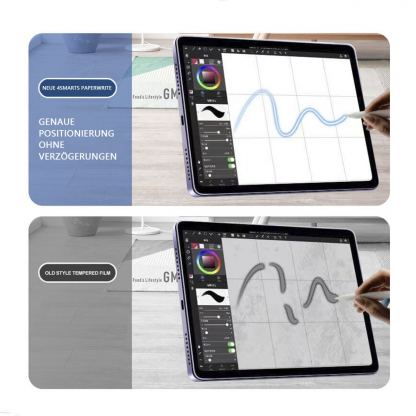 4smarts Paperwrite Screen Protector - качествено защитно покритие (подходящо за рисуване) за дисплея на iPad Air 13 (2024) 3