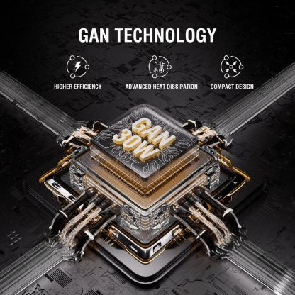 4smarts GaN 1C Slim PD Wall Charger USB-C 30W - захранване за ел. мрежа с USB-C PD изход с технология за бързо зареждане (бял)  7