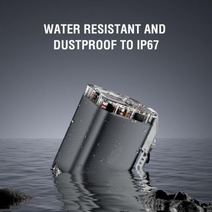 4smarts Power Bank Lucid Maxx 60000 mAh 140W - външна батерия с 2xUSB-A, 2xUSB-C и технология за бързо зареждане (сив) 4