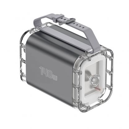 4smarts Power Bank Lucid Maxx 60000 mAh 140W - външна батерия с 2xUSB-A, 2xUSB-C и технология за бързо зареждане (сив) 11