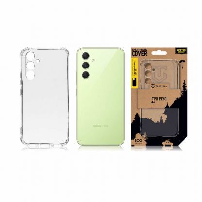 Tactical TPU Plyo Cover - силиконов (TPU) калъф за Samsung Galaxy A54 5G (прозрачен)  3