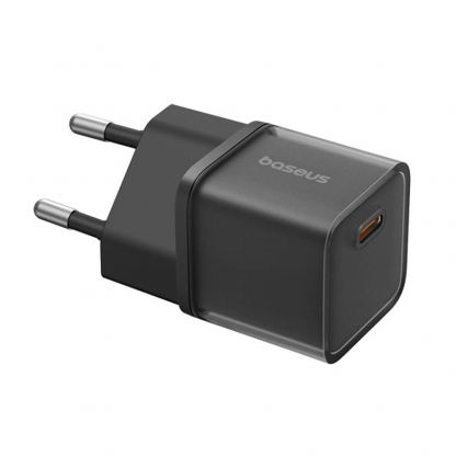 Baseus GaN5S USB-C PD Fast Wall Charger 30W (P10162504113-00) - захранване за ел. мрежа с USB-C изход с технология за бързо зареждане (черен) 2