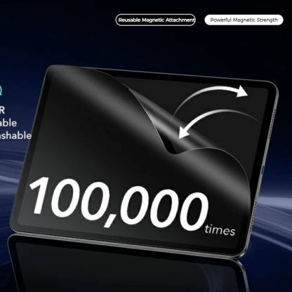 ESR Paper Feel Magnetic Screen Protector - магнитно защитно покритие (подходящо за рисуване) за дисплея на iPad Pro 13 (2024) (прозрачен-мат)  4