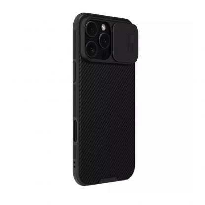 Nillkin CamShield Pro Hard Case - хибриден удароустойчив кейс за iPhone 16 Pro (черен) 3