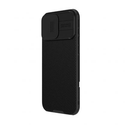 Nillkin CamShield Pro Hard Case - хибриден удароустойчив кейс за iPhone 16 Pro (черен) 4
