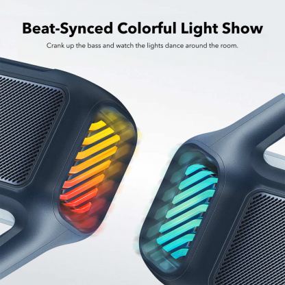 Anker Boom 2 SoundCore Motion Bluetooth Speaker 80W, IPX7 - безжичен блутут спийкър за мобилни устройства (син) 3