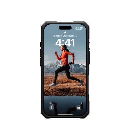 Urban Armor Gear Plasma Case - удароустойчив хибриден кейс за iPhone 16 Pro (прозрачен) 11