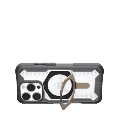 Urban Armor Gear Plasma XTE MagSafe Case - удароустойчив хибриден кейс с MagSafe за iPhone 16 Pro (сив) 15