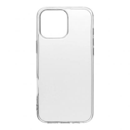 OBALME Basic Clear TPU Case - силиконов (TPU) калъф за iPhone 16 Pro Max (прозрачен)  2