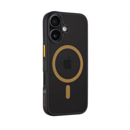 Tactical MagForce Hyperstealth 2.0 Cover - хибриден удароустойчив кейс с MagSafe за iPhone 16 (черен-жълт) 2
