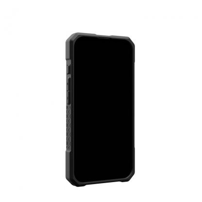 Urban Armor Gear Monarch Pro Case - удароустойчив хибриден кейс за iPhone 16 (черен-карбон) 11