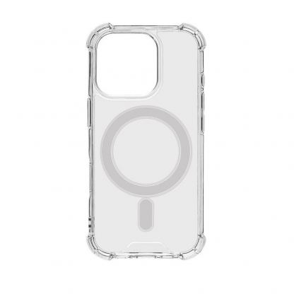 Tactical MagForce Plyo Case - хибриден удароустойчив кейс с MagSafe за iPhone 16 Pro (прозрачен) 2