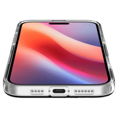 Spigen Liquid Crystal Case - тънък силиконов (TPU) калъф за iPhone 16 Plus (прозрачен)  8