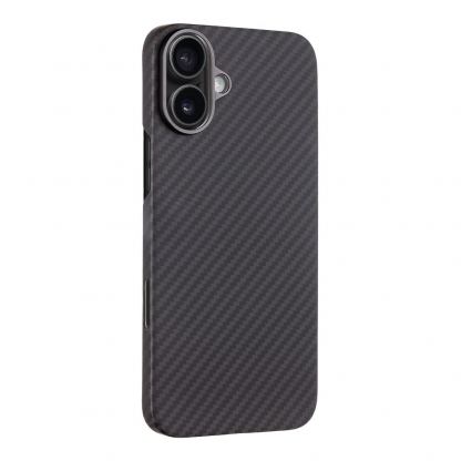 Tactical MagForce Aramid Case - кевларен кейс с MagSafe за iPhone 16 Plus (черен) 2