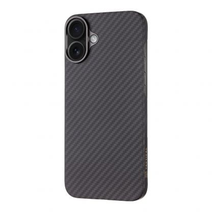 Tactical MagForce Aramid Case - кевларен кейс с MagSafe за iPhone 16 Plus (черен) 3
