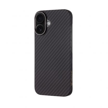 Tactical MagForce Aramid Case - кевларен кейс с MagSafe за iPhone 16 (черен) 3