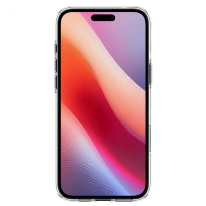 Spigen Liquid Crystal Case - тънък силиконов (TPU) калъф за iPhone 16 (прозрачен)  3