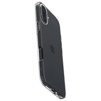 Spigen Liquid Crystal Case - тънък силиконов (TPU) калъф за iPhone 16 (прозрачен)  6