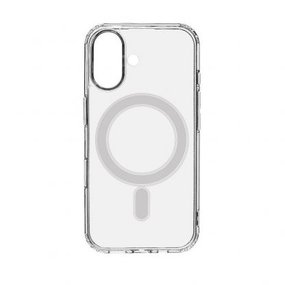 Tactical MagForce Hybrid Cover - хибриден удароустойчив кейс с MagSafe за iPhone 16 (прозрачен)  2