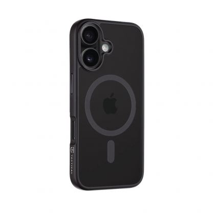 Tactical MagForce Hyperstealth Cover - хибриден удароустойчив кейс с MagSafe за iPhone 16 (черен)  2