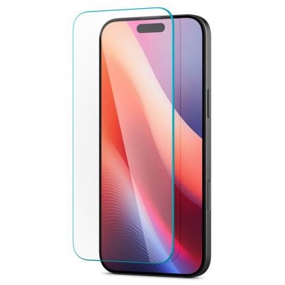 Spigen Glass Tr Slim HD Tempered Glass - калено стъклено защитно покритие за iPhone 16 Pro Max (прозрачен) 4
