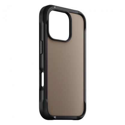 Nomad Rugged Case - хибриден удароустойчив кейс с MagSafe за iPhone 16 Pro (черен-прозрачен) 4