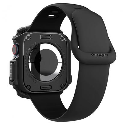 Spigen Rugged Armor Case - удароустойчив TPU кейс за Apple Watch 10 42мм (2024) (черен) 3
