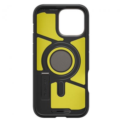 Spigen Tough Armor MagSafe Case - хибриден кейс с най-висока степен на защита с MagSafe за iPhone 16 Pro Max (тъмносив) 3