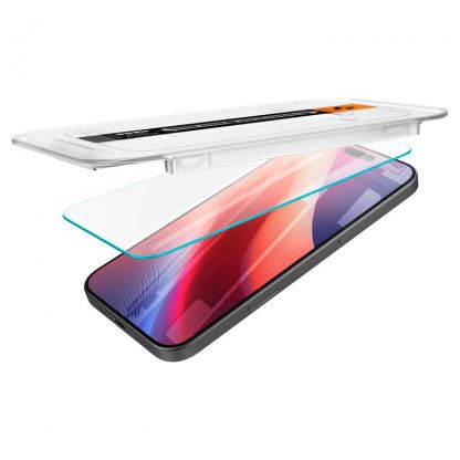 Spigen Glas.tR EZ Fit Tempered Glass 2 Pack - 2 броя стъклени защитни покрития за дисплея на iPhone 16 Pro Max (прозрачен) 7