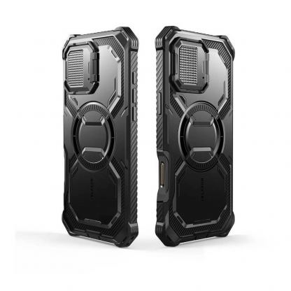 i-Blason SUPCASE ArmorBox MagSafe Case - удароустойчив хибриден кейс с MagSafe и вграден протектор за дисплея за iPhone 16 Pro (черен) 2