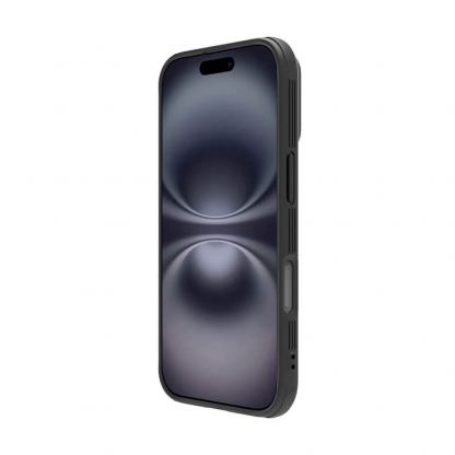 Nillkin CamShield Pro Hard Case - хибриден удароустойчив кейс за iPhone 16 (черен) 4
