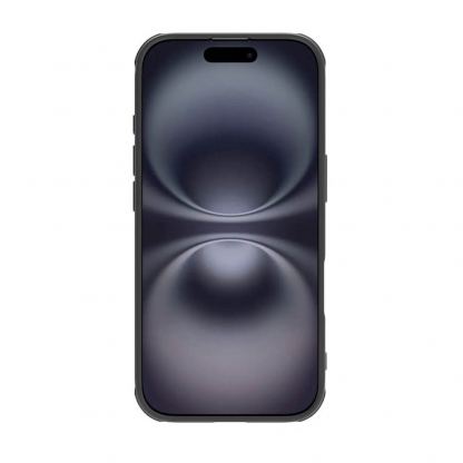 Nillkin CamShield Pro Hard Case - хибриден удароустойчив кейс за iPhone 16 (черен) 5