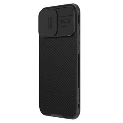 Nillkin CamShield Pro Hard Case - хибриден удароустойчив кейс за iPhone 16 Pro Max (черен) 5