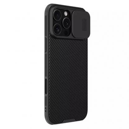 Nillkin CamShield Pro Hard Case - хибриден удароустойчив кейс за iPhone 16 Pro Max (черен) 6