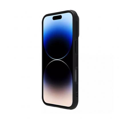 Nillkin CamShield Pro Magnetic Hard Case - хибриден удароустойчив кейс за iPhone 16 (черен) 4