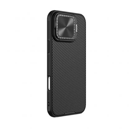 Nillkin CamShield Prop Hard Case - хибриден удароустойчив кейс за iPhone 16 Pro (черен) 2