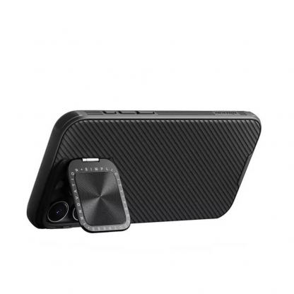 Nillkin CamShield Prop Magnetic Case - хибриден удароустойчив кейс с MagSafe за iPhone 16 Pro Max (черен) 2