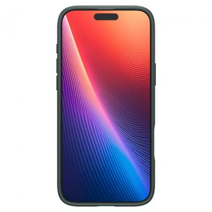 Spigen Liquid Air Case - силиконов (TPU) калъф с висока степен на защита за iPhone 16 Pro Max (зелен) 3